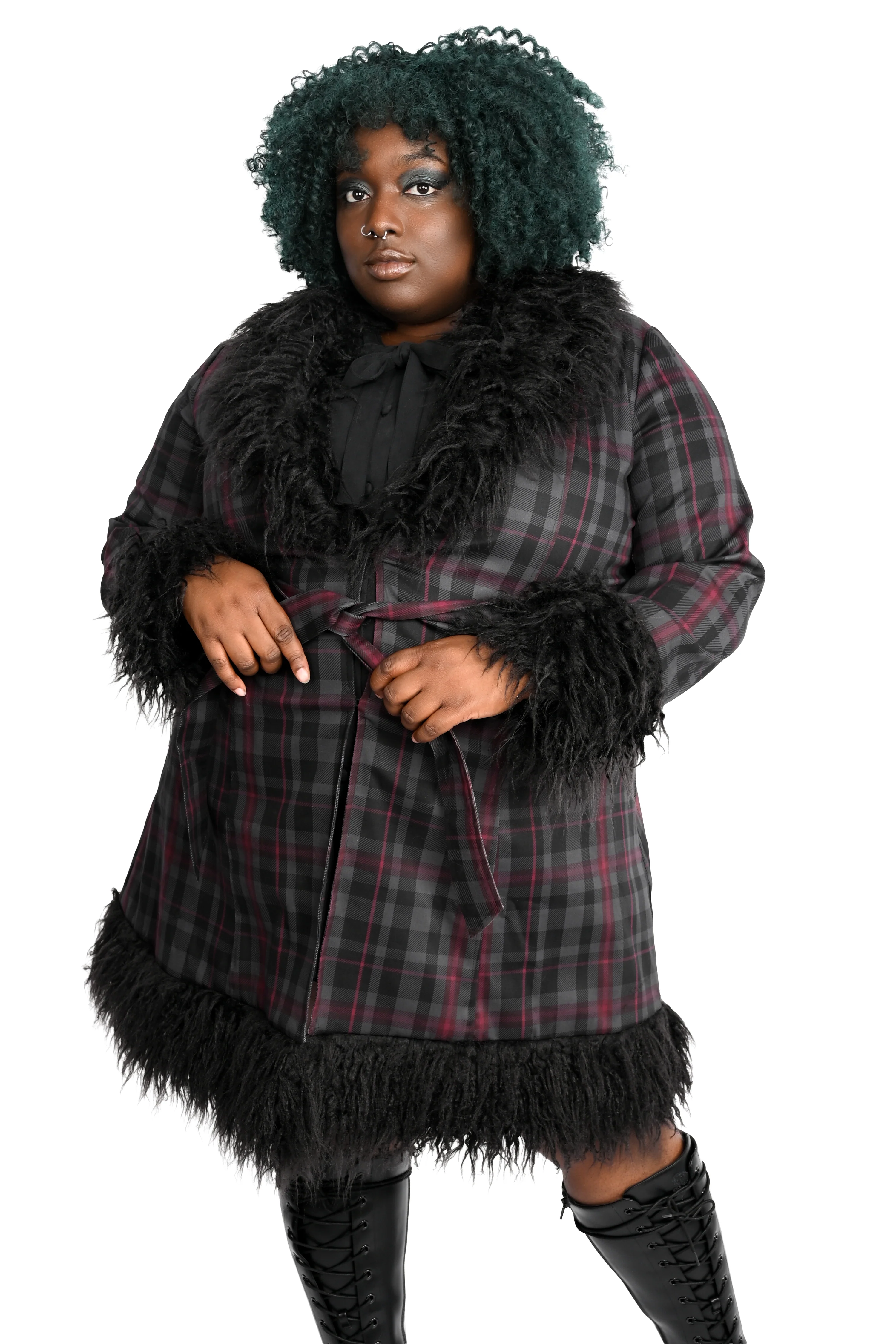 Penny Lane Coat - Plaid - Image 2