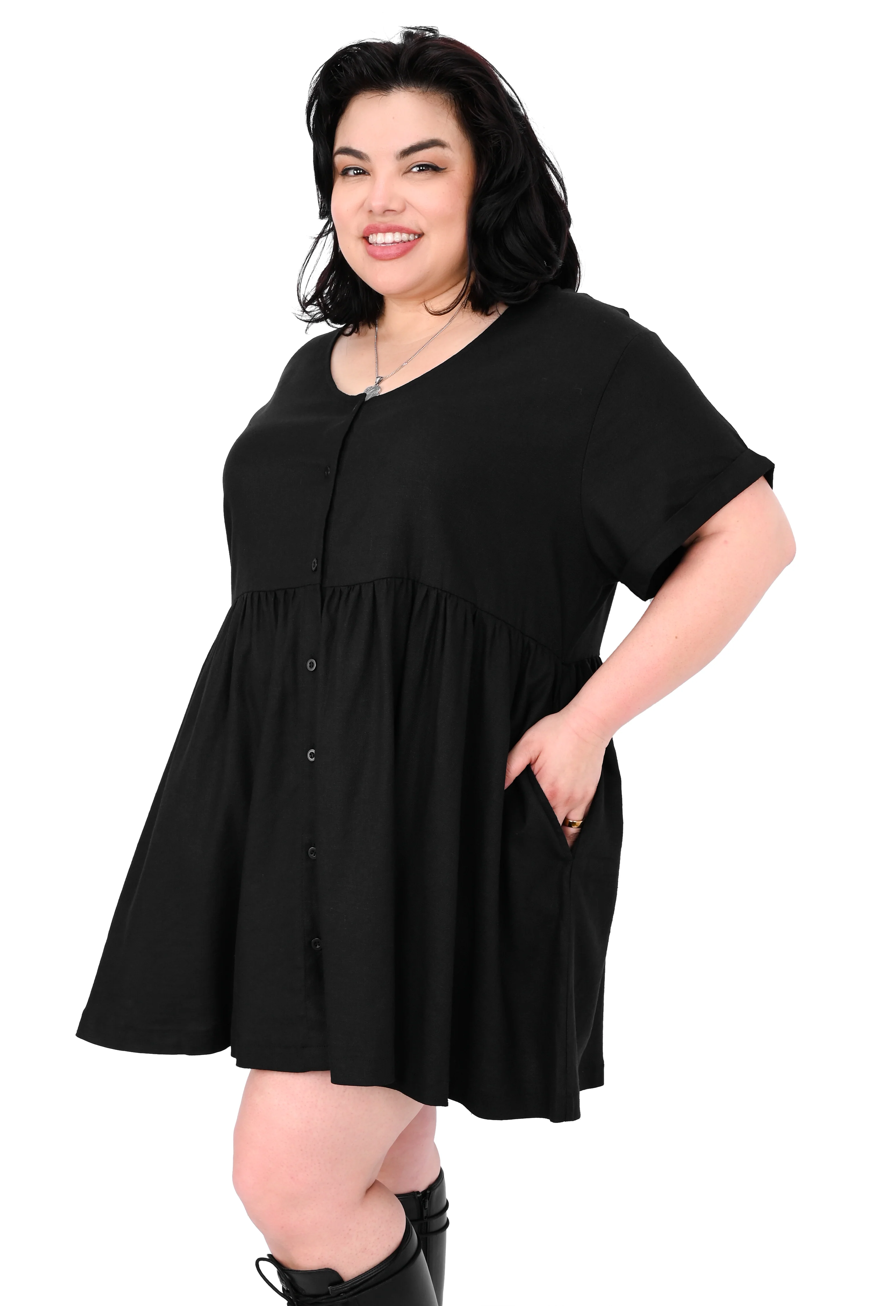 Riley Babydoll Dress - Sign Up For Restock Notifications! - Image 2