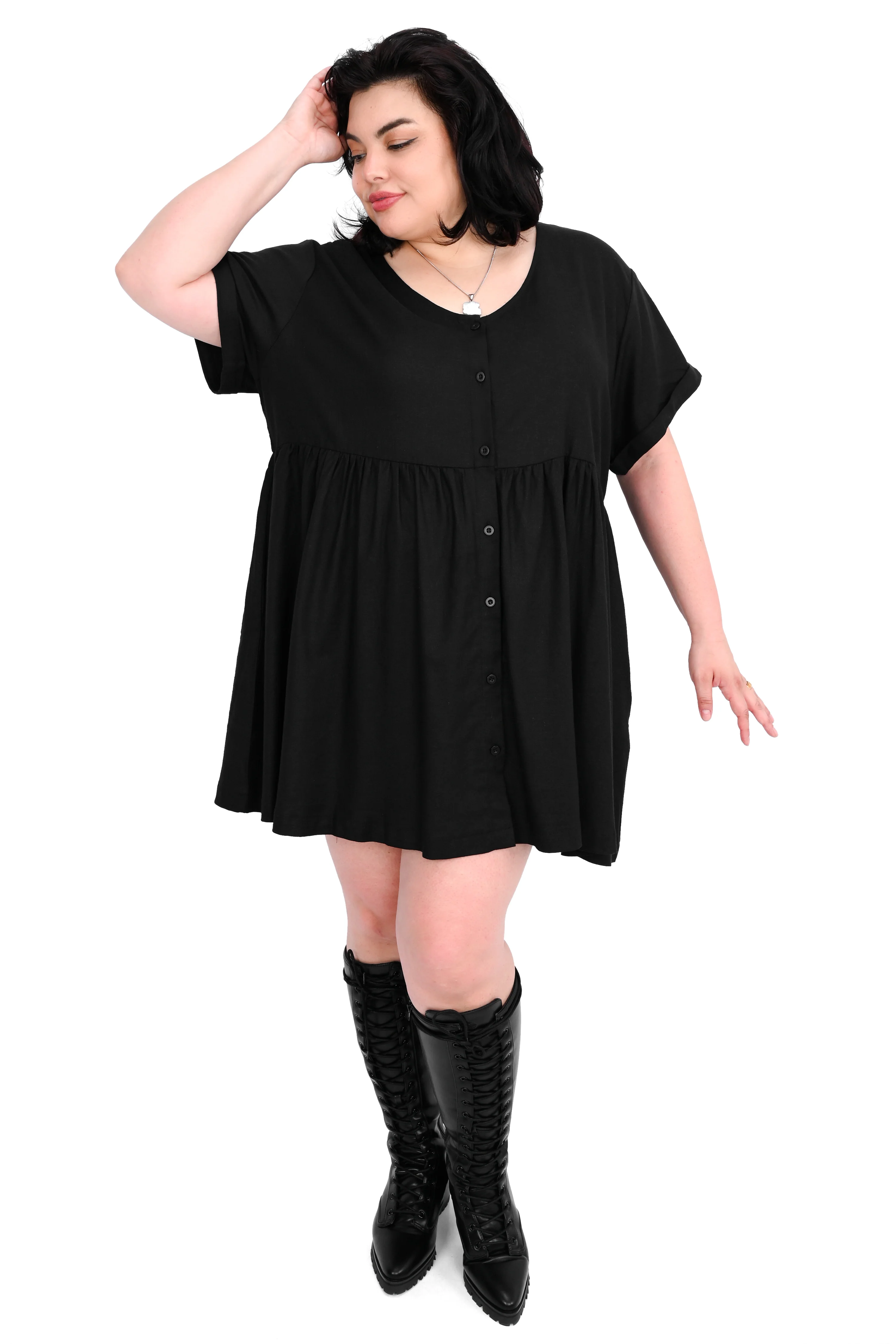Riley Babydoll Dress - Sign Up For Restock Notifications! - Image 6