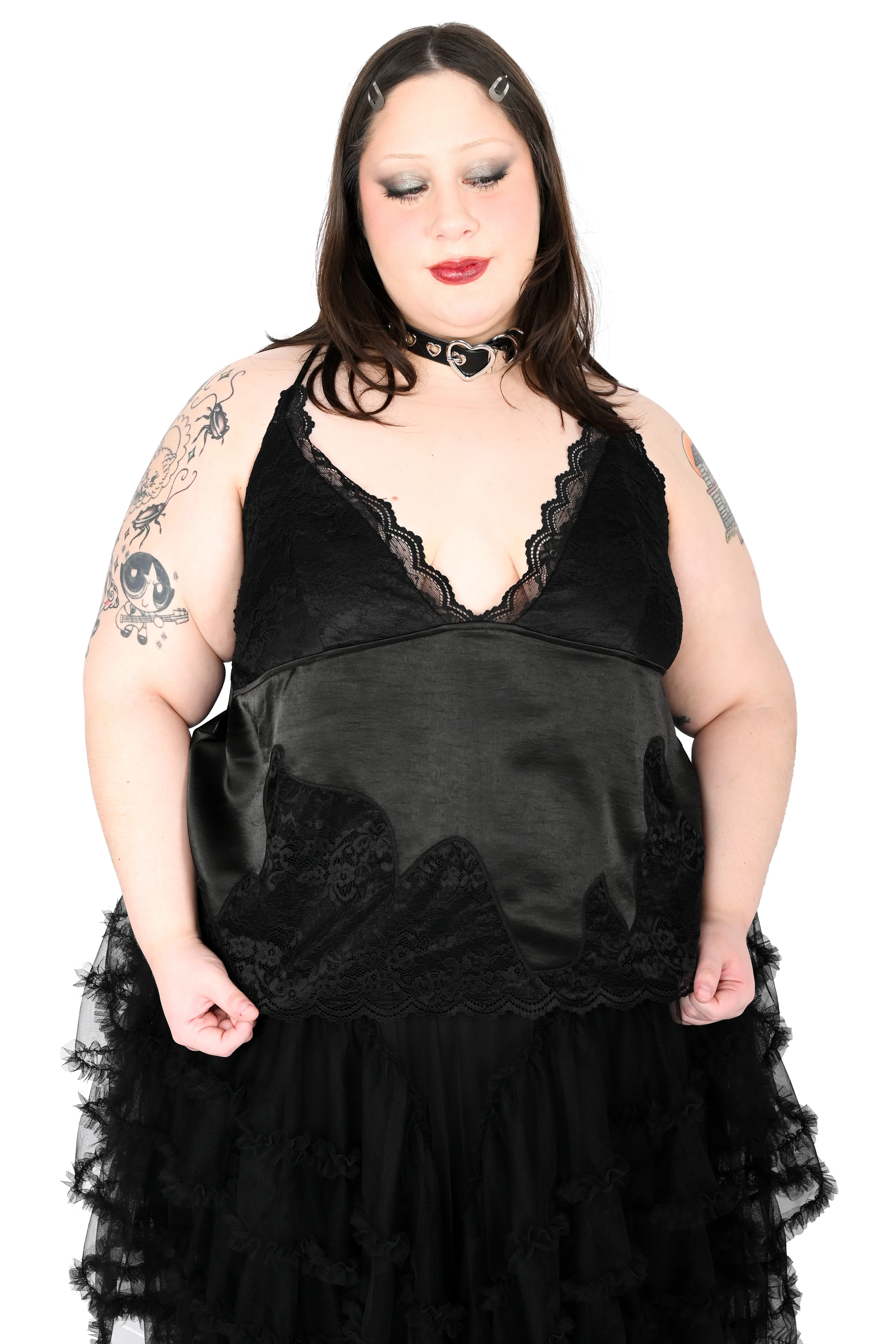 Satin Strappy Top - Sign Up For Restock Notifications! - Image 4