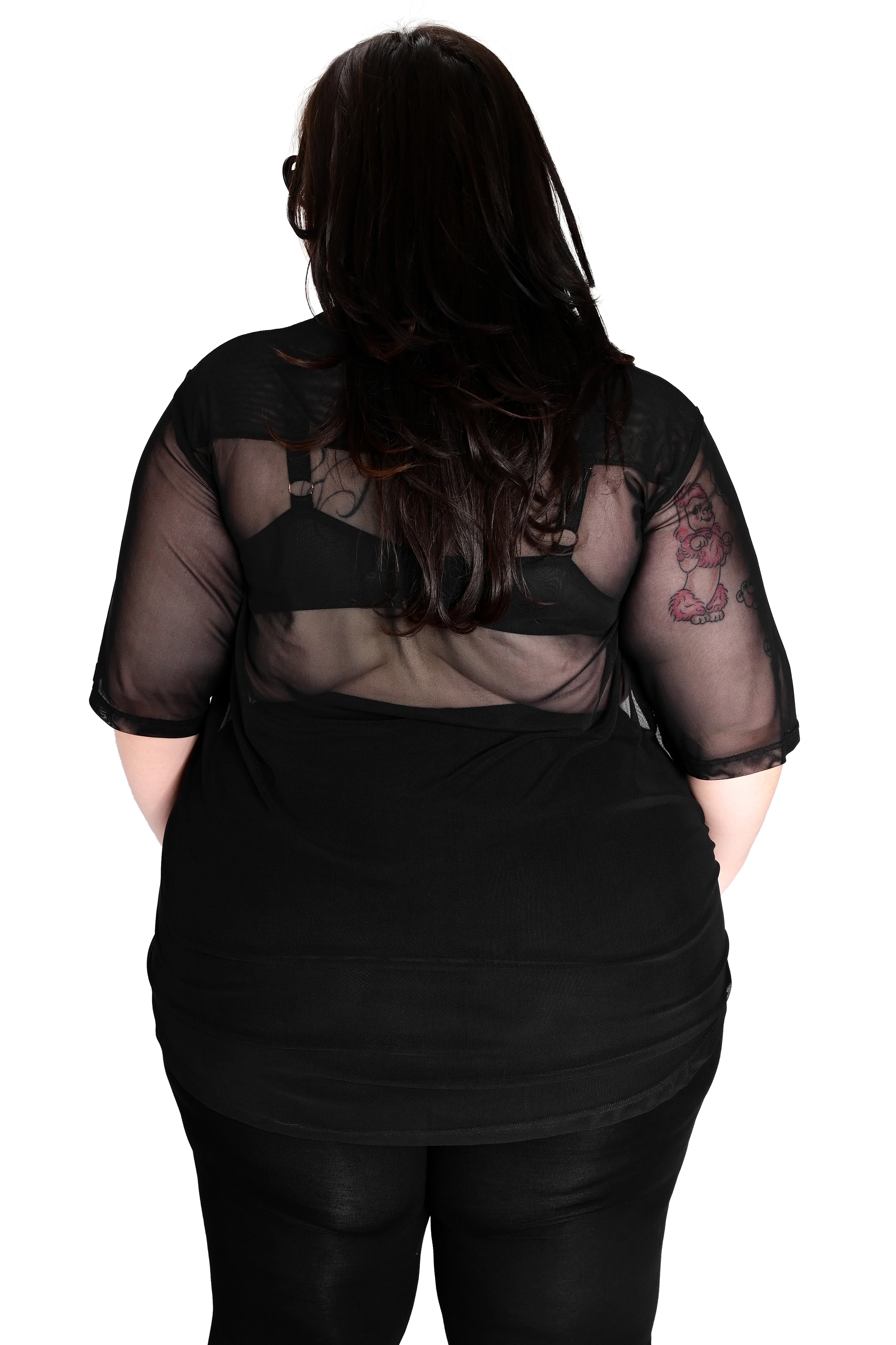 Short Sleeve Mesh Memphis Oversized Shirt- Sign Up For Restock Notifications! - Image 6