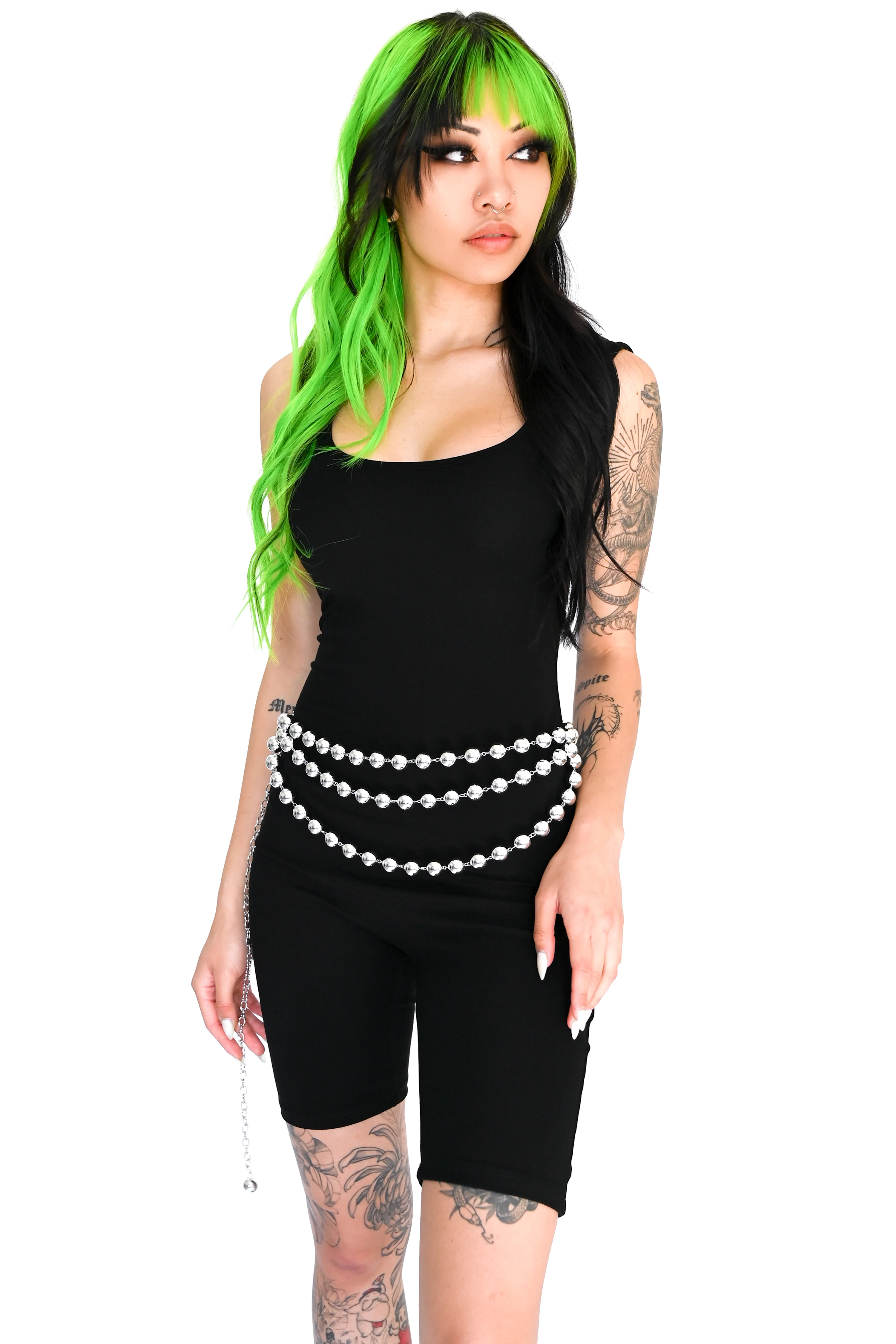 Signature Biker Short Romper - Image 2