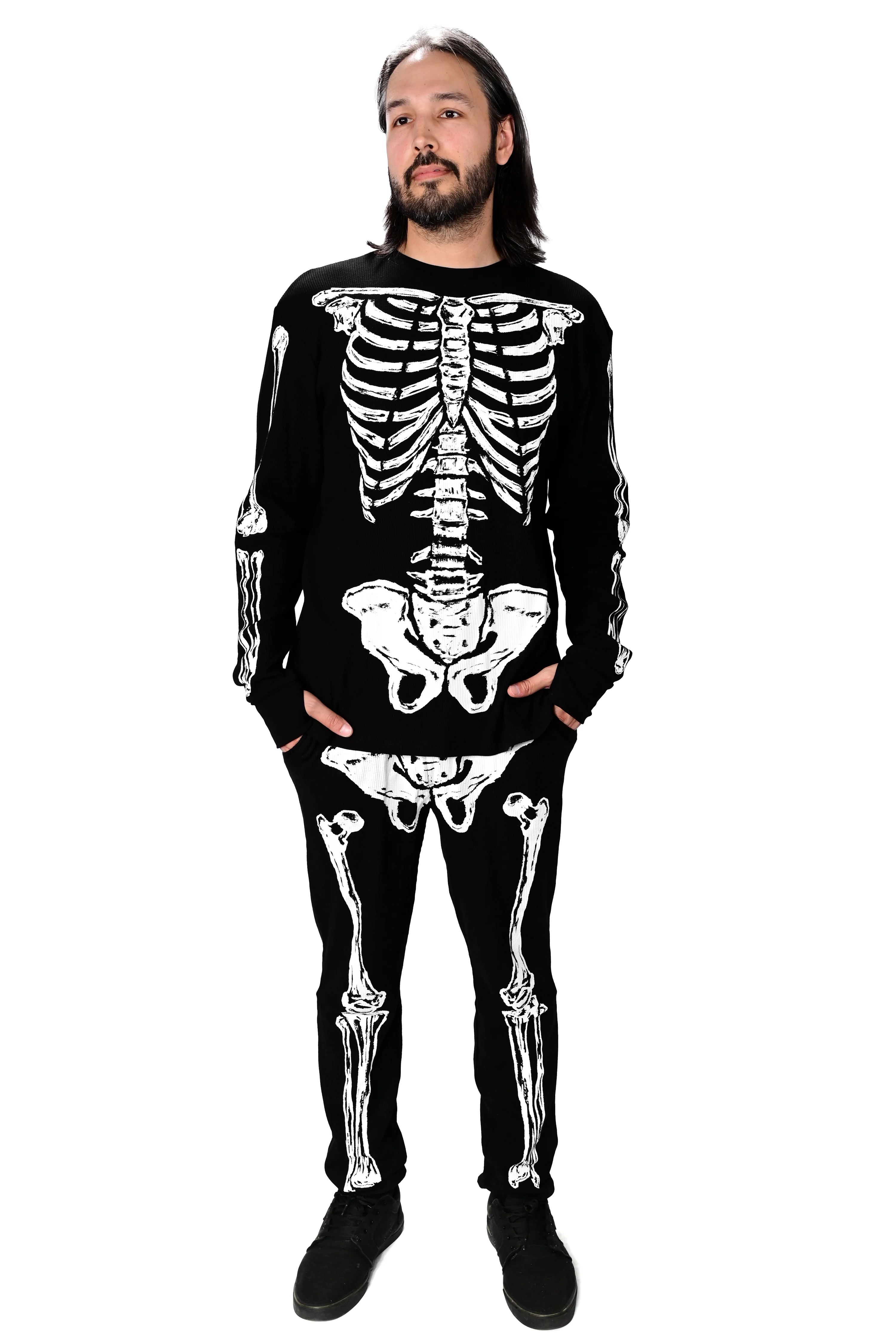 Skeleton Thermal Joggers - Unisex - Image 5