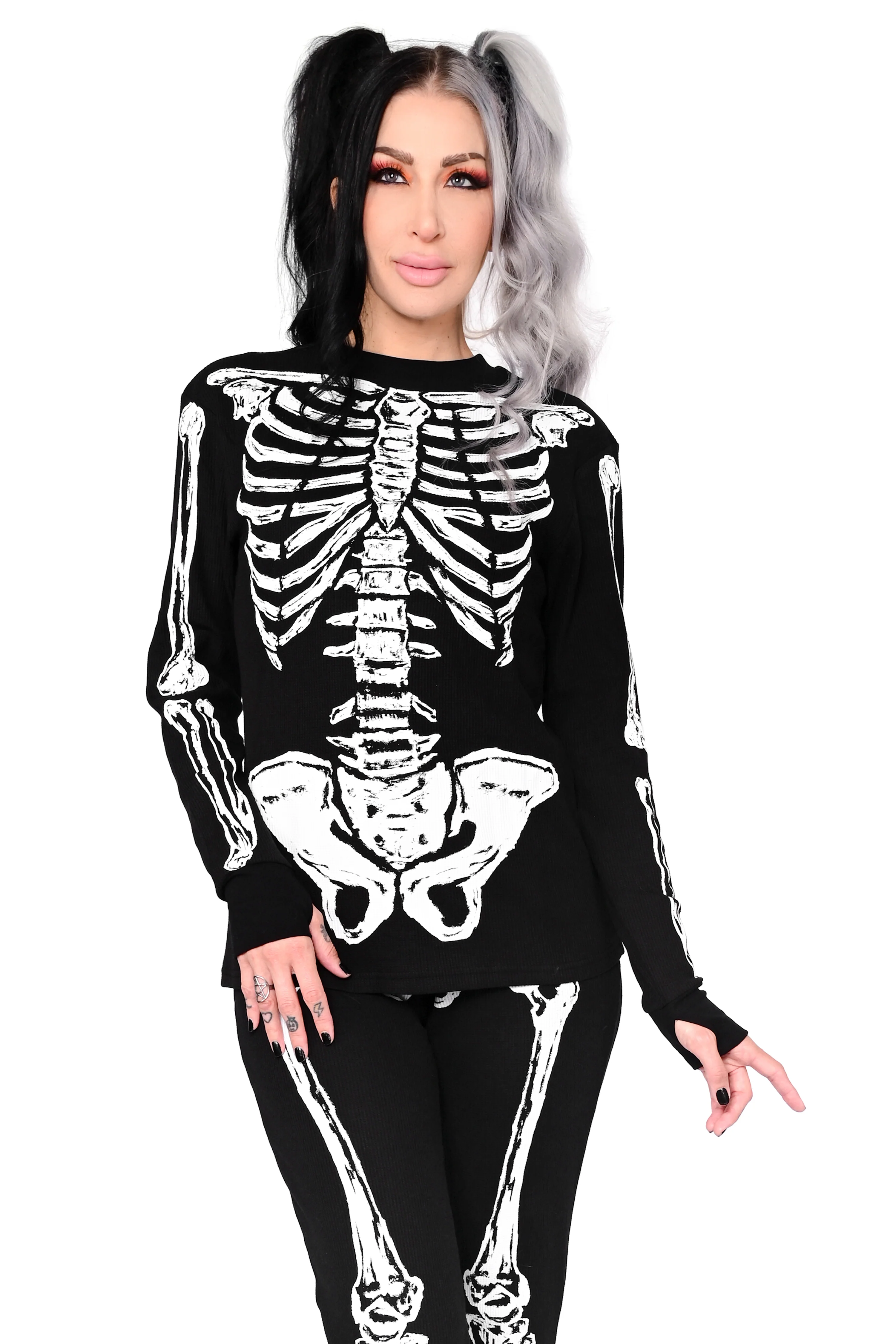 Skeleton Thermal Top - Unisex - Image 2
