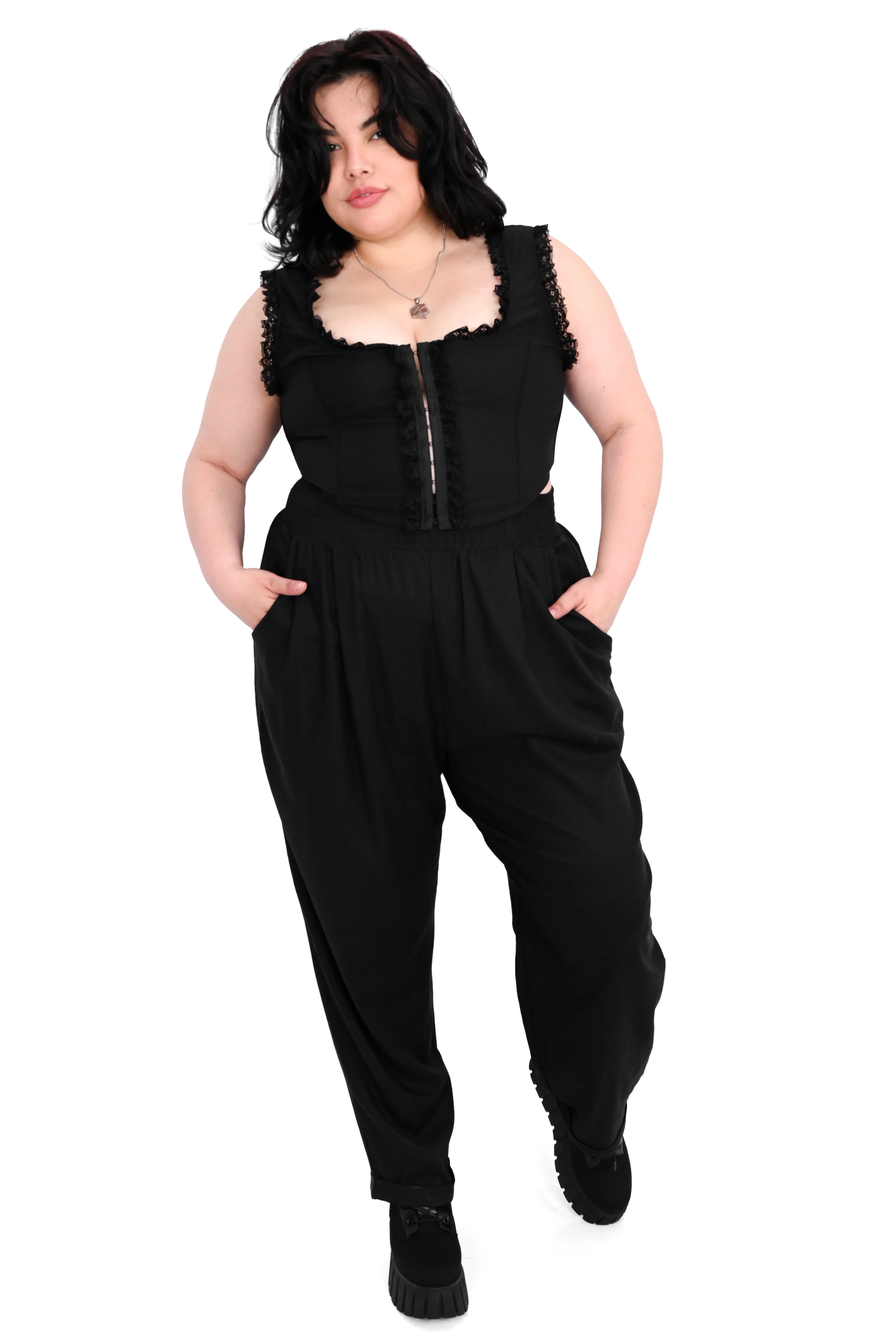 Tapered Culotte Pants - No Restock! Final Sale -XS left!