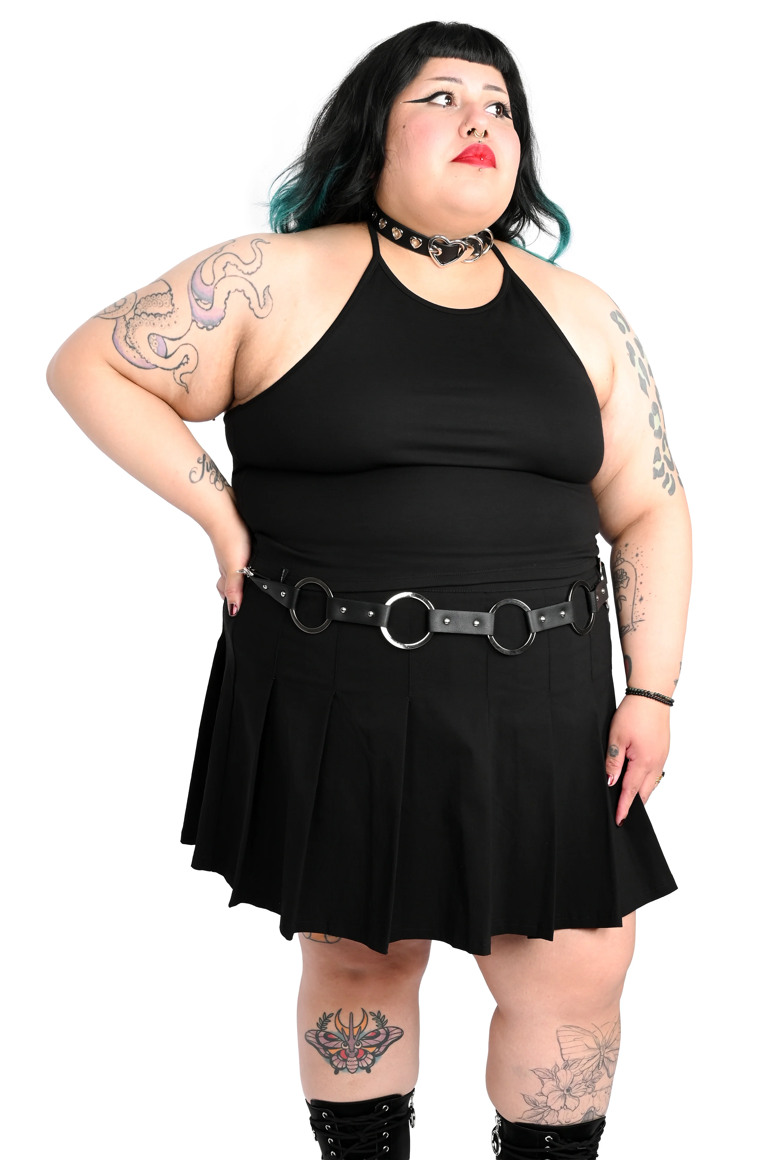 Natasha Pleated Skirt - Image 11