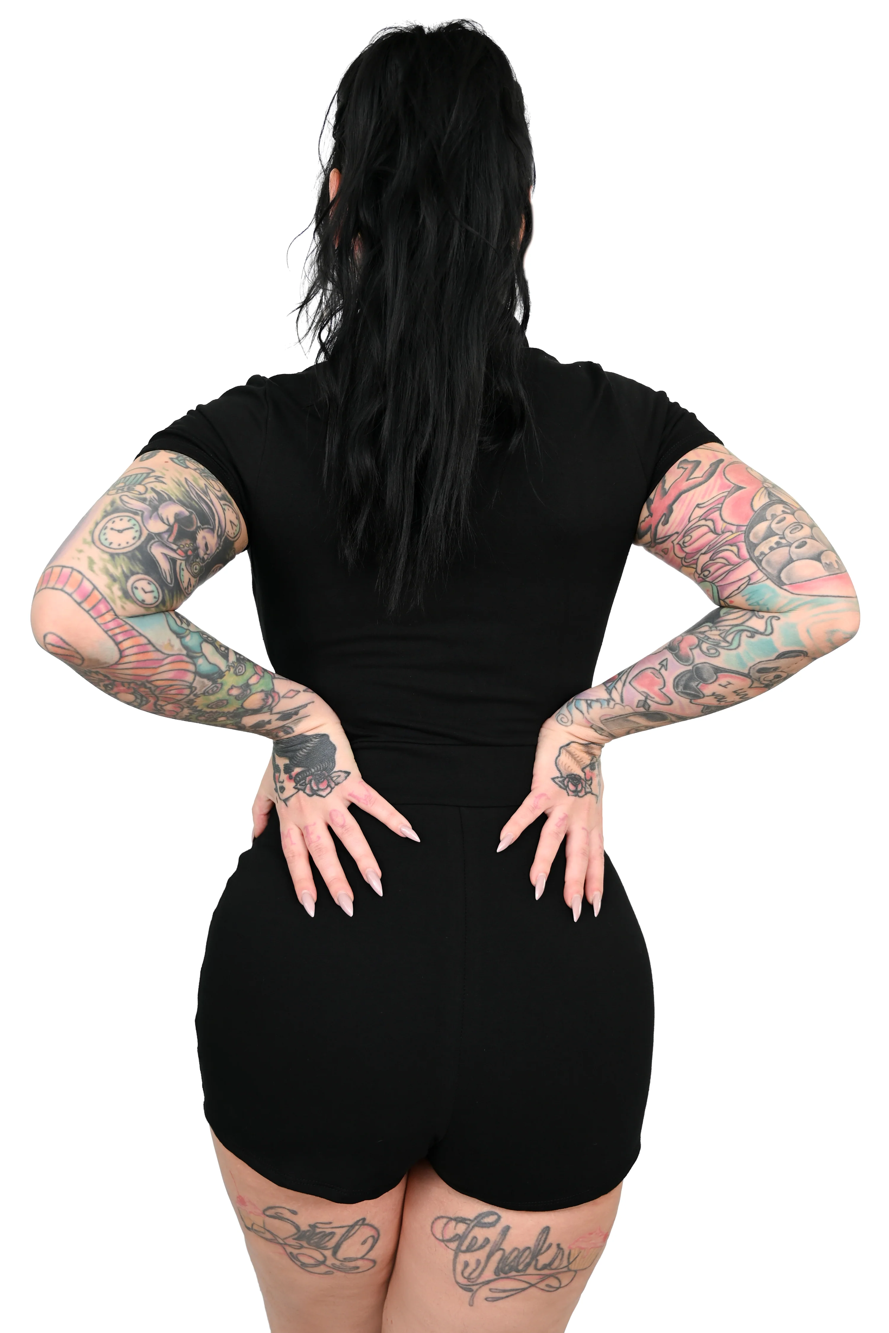Jamie Lee Zip Up Romper - Restocking soon! Sign Up For Notifications! - 4XL left! - Image 4