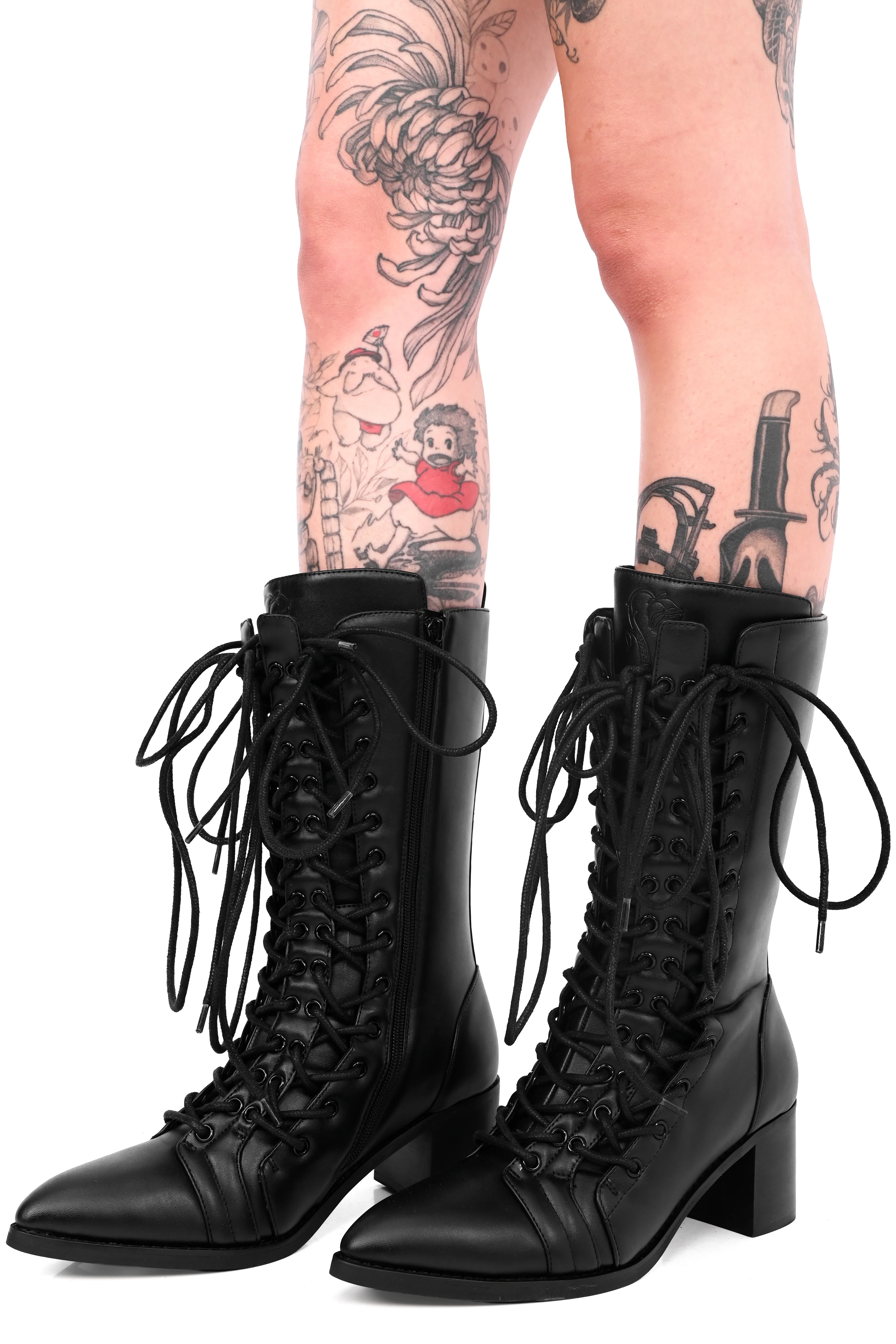 Zoey Corseted Boots - Image 5